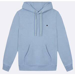 FAGUO recycled cotton eco conscious Dirac blue pullover hoodie sweatshirt